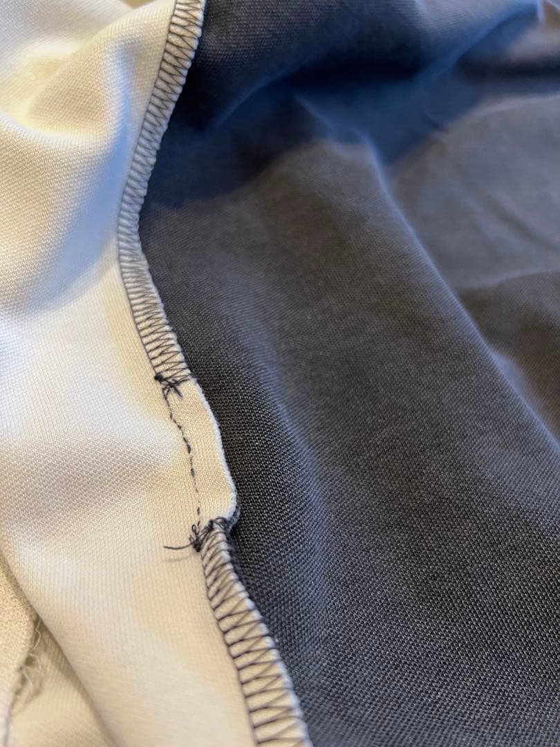 《げっち様》Fred Perry ストライプ ジップアップジャケット L 白　黒