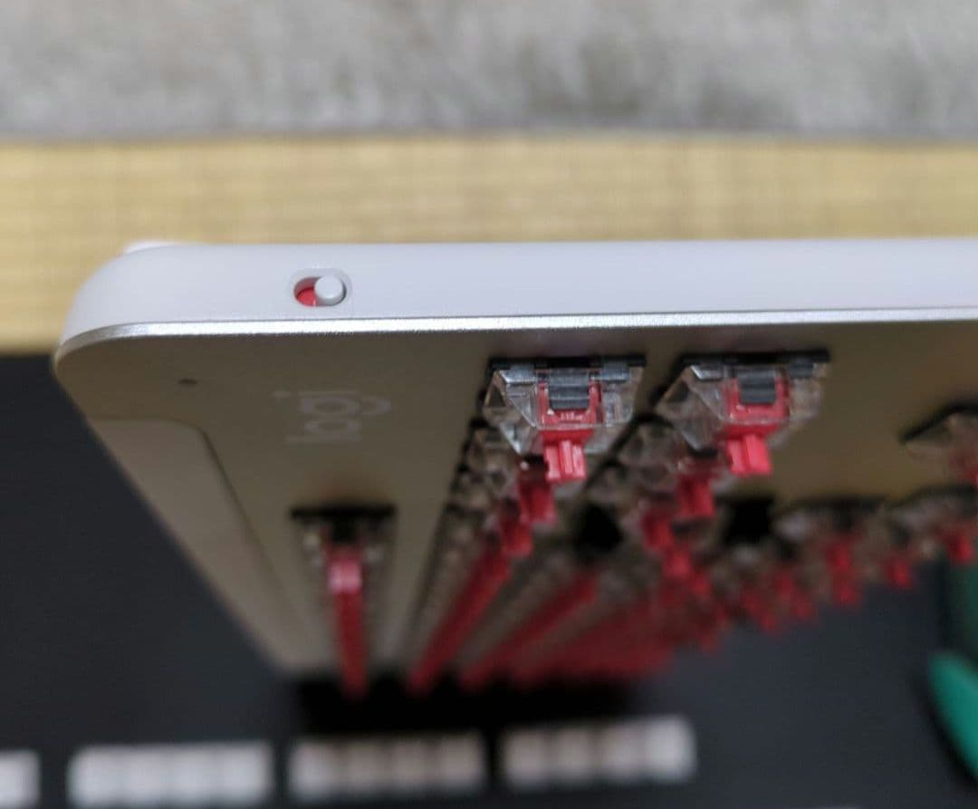 logicool K855OW 無線メカニカルキーボード 赤軸
