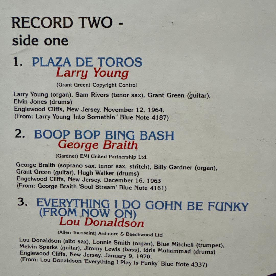 洋楽 SO BLUE: SO FUNKY LP