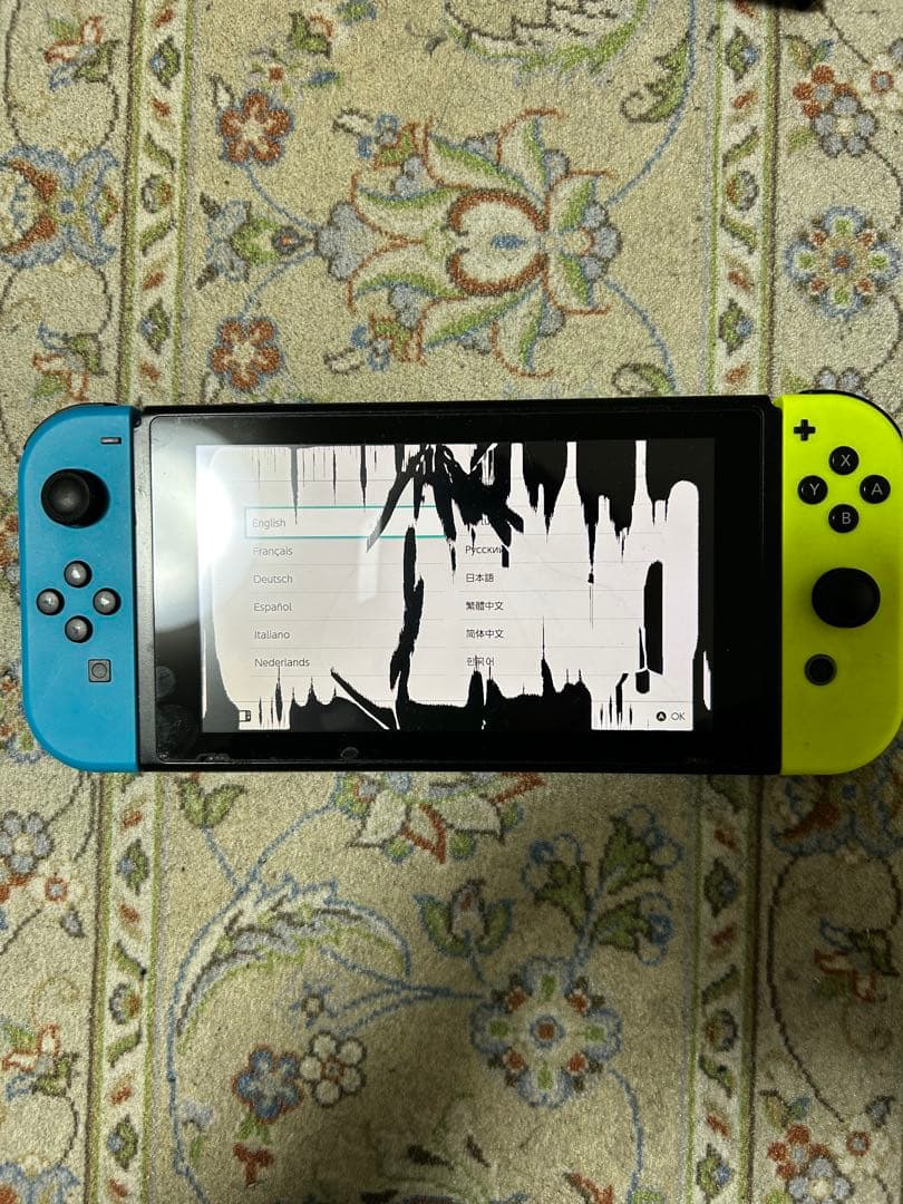 新型Nintendo Switch 本体　ジャンク品