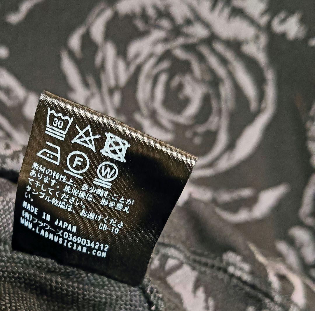 ラッドミュージシャン　24aw ローズ トラックジャケット　ジャージ　バラ