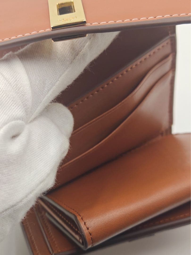CELINE セリーヌ トリフォールド ウォレット　美品