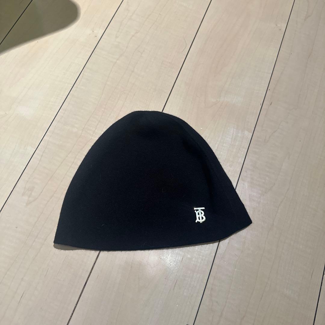 Burberry バーバリー　ビーニーキャップ　リバーシブル