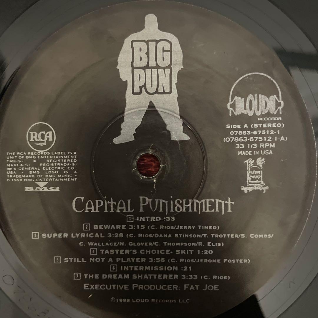 レア盤★BIG PUN CAPITAL PUNISHMENT アルバムレコード