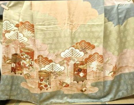 千總　藤井寛　お好きな方へ 三越扱い　上品な振袖