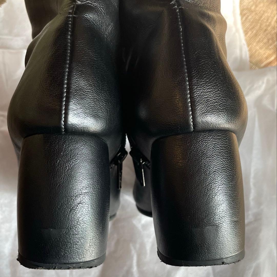 TODAYFUL Square Short Boots ブラック36