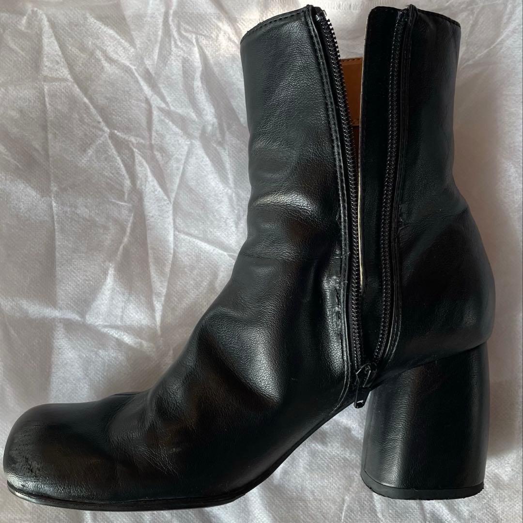 TODAYFUL Square Short Boots ブラック36
