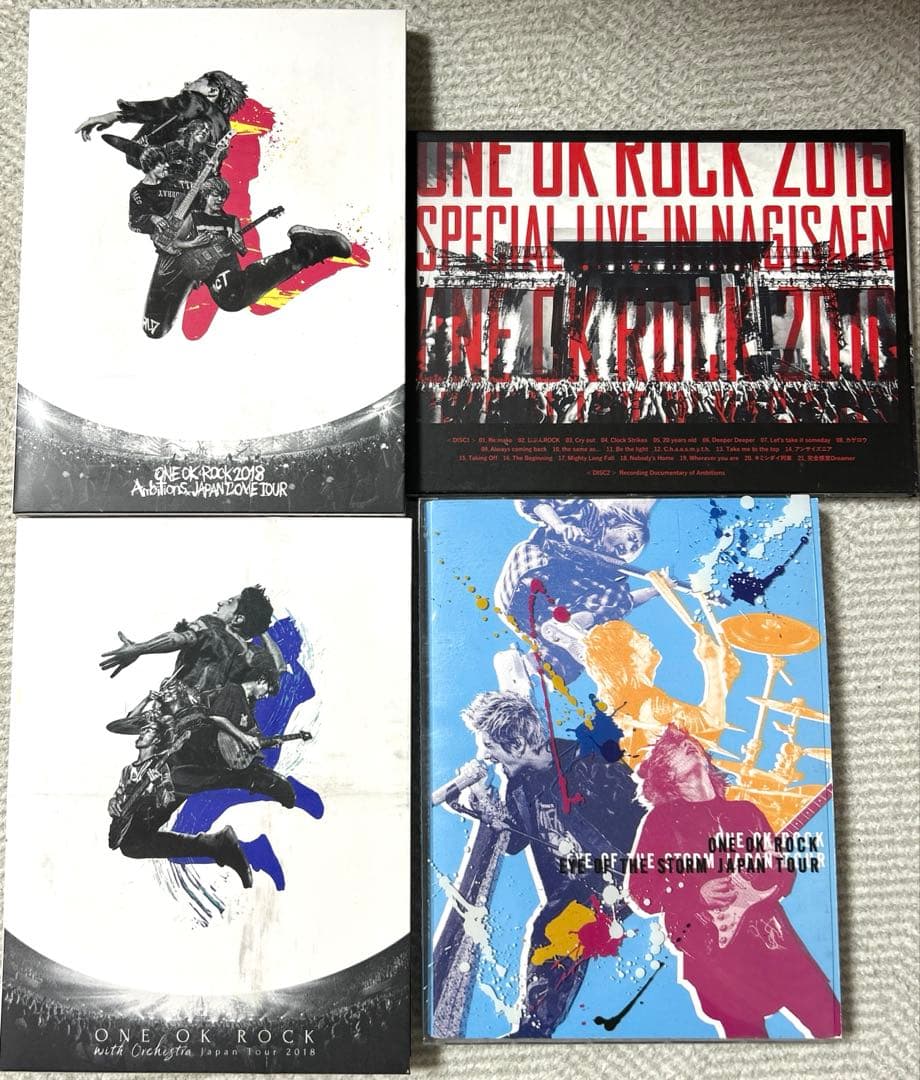 ONE OK ROCK DVD ４作日まとめ売り