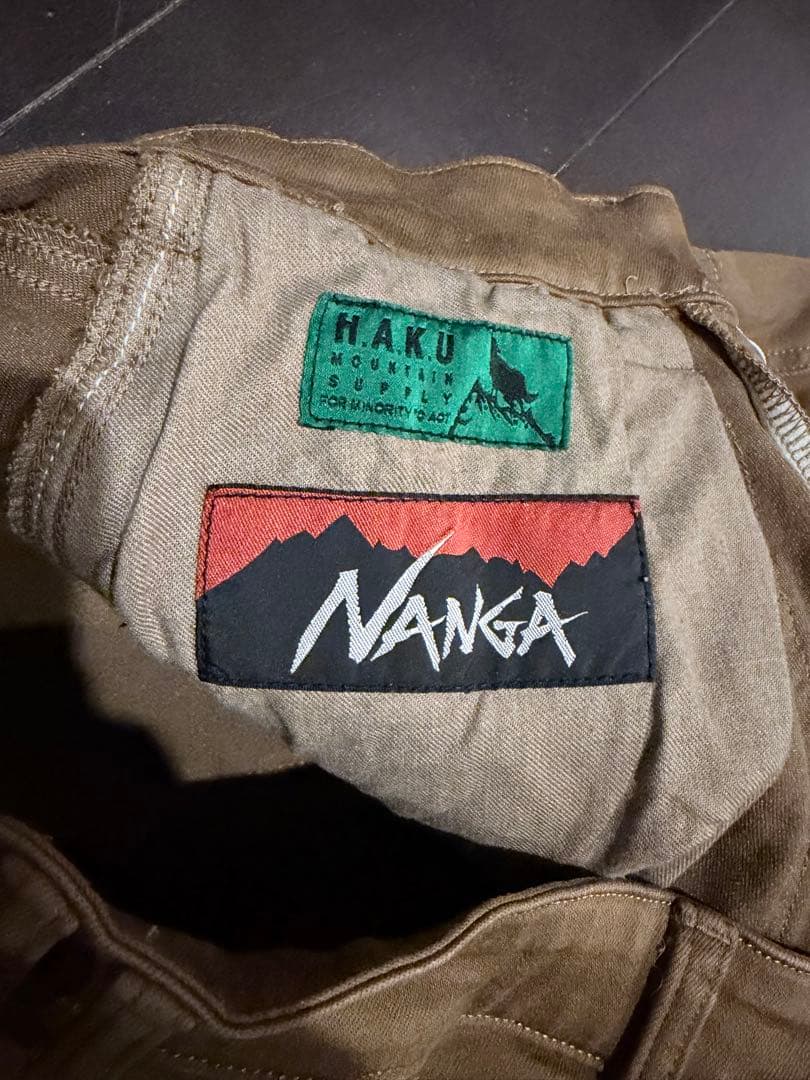 NANGA × H.A.K.U SKINNY HK-S104 コヨーテ