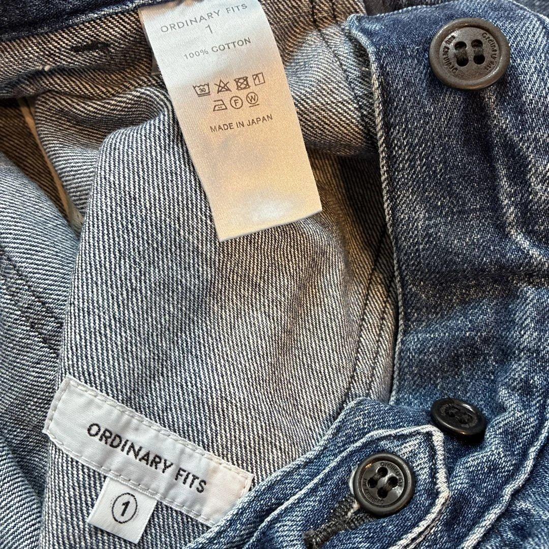 《USED》ORDINARY FITS ジェームスパンツ　デニムパンツ　L
