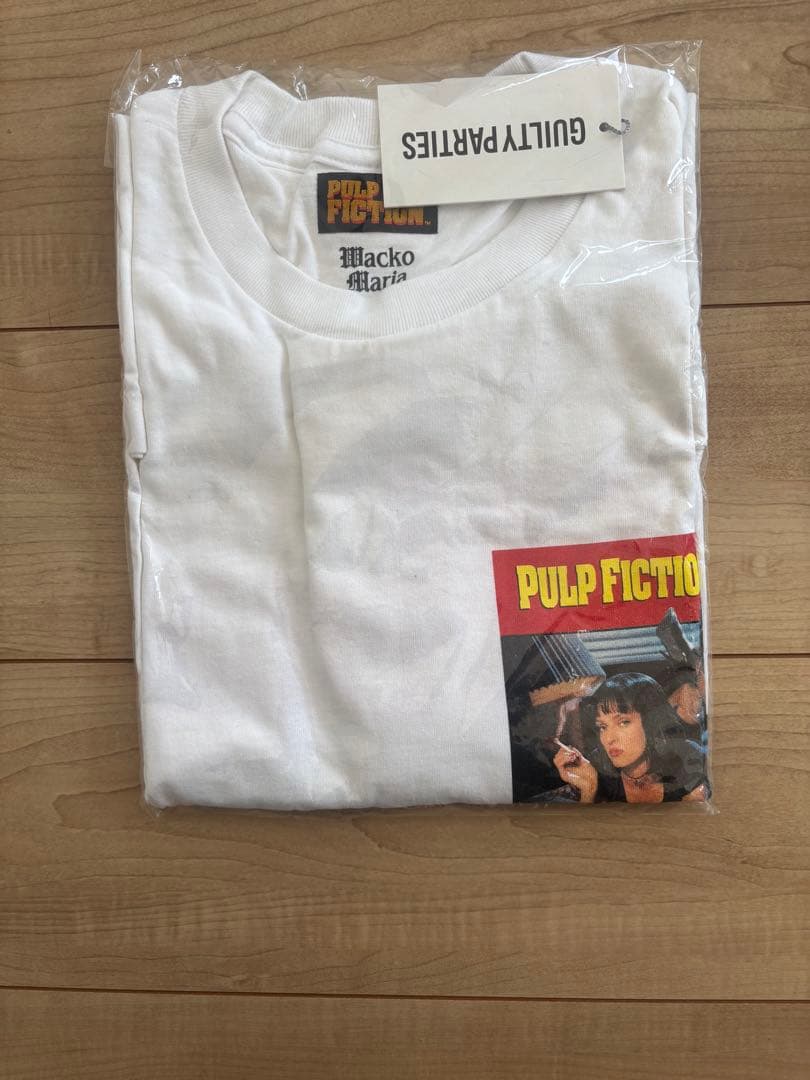 ワコマリア パルプフィクションTシャツ ホワイト　wacko maria
