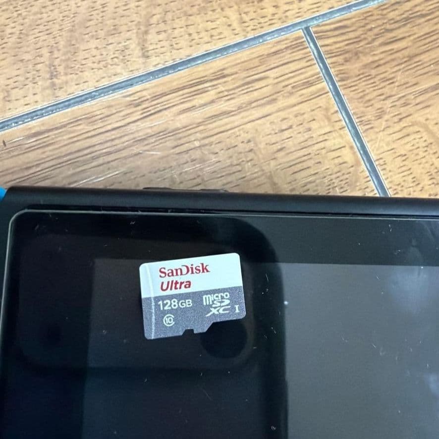 Nintendo Switch HAC-001 本体一式＋SD128GB＋あつ森