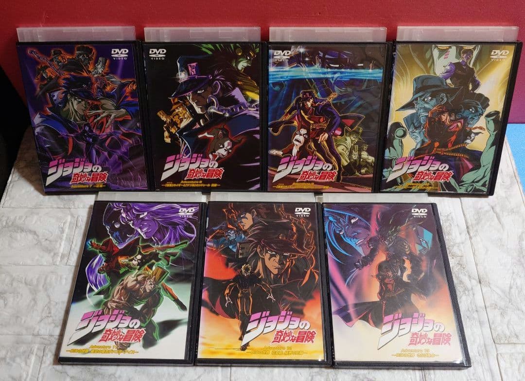 ジョジョの奇妙な冒険 ADVENTURE 全１３巻 DVD〈レンタル落ち商品〉
