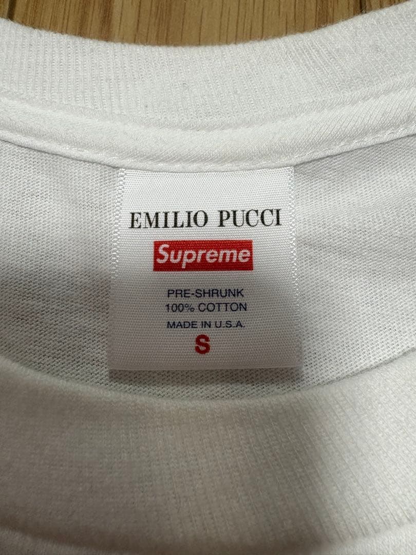 Supreme ボックスロゴTシャツ エミリオプッチ Sサイズ