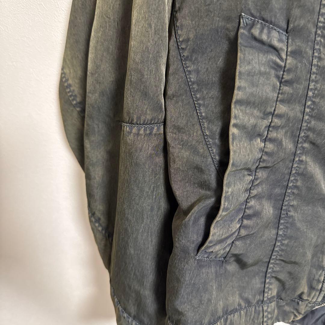 MAISON SPECIAL 24SS 製品染めナイロン立体裁断ブルゾン