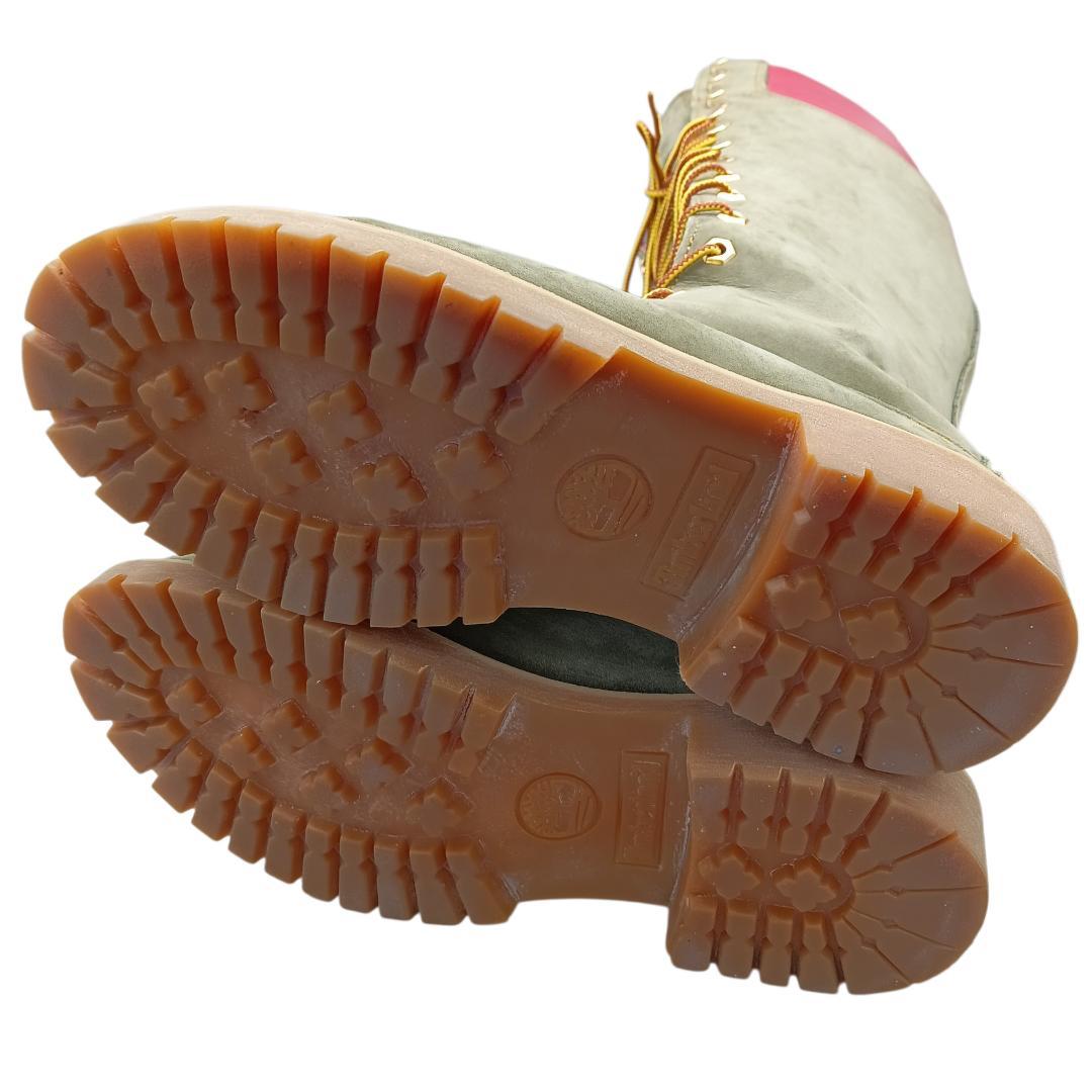 Timberland ティンバーランド ロングブーツ オリーブグリーン 24.5
