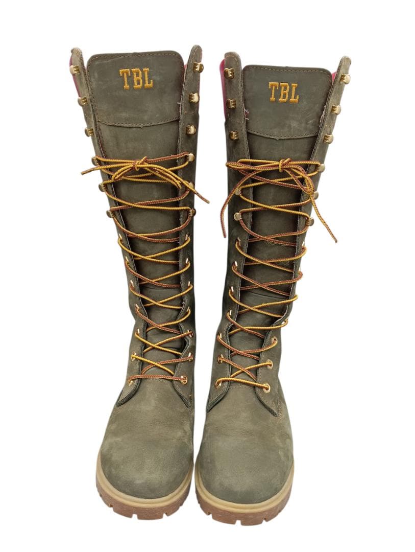 Timberland ティンバーランド ロングブーツ オリーブグリーン 24.5