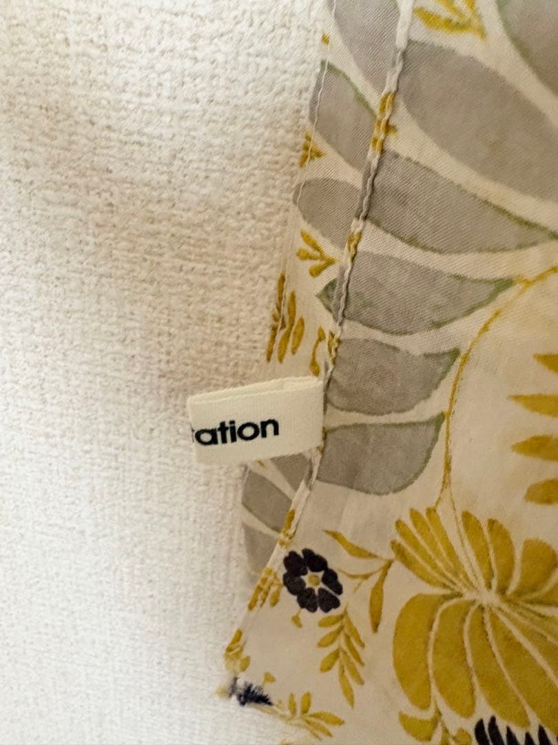 plantation プランテーション ポタニカル ストール マフラー ショール