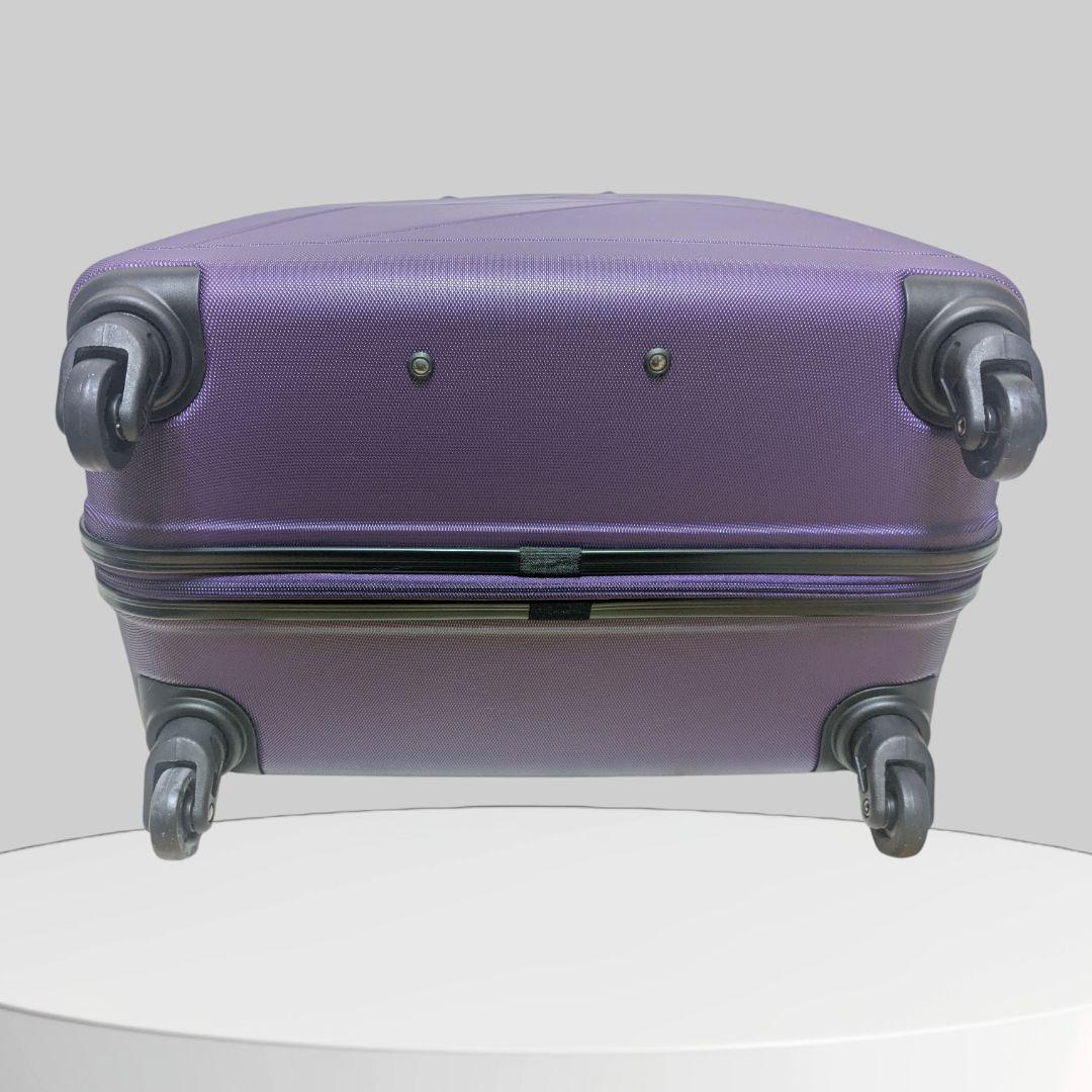 ✨️新品タグ付き✨️大型キャリーケース パープル TSAロック 軽量 大容量