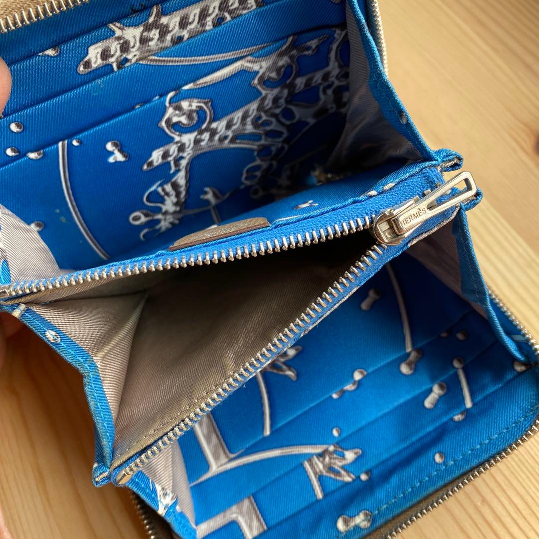 【箱あり】エルメス★ アザップコンパクト シルクイン シルバー金具