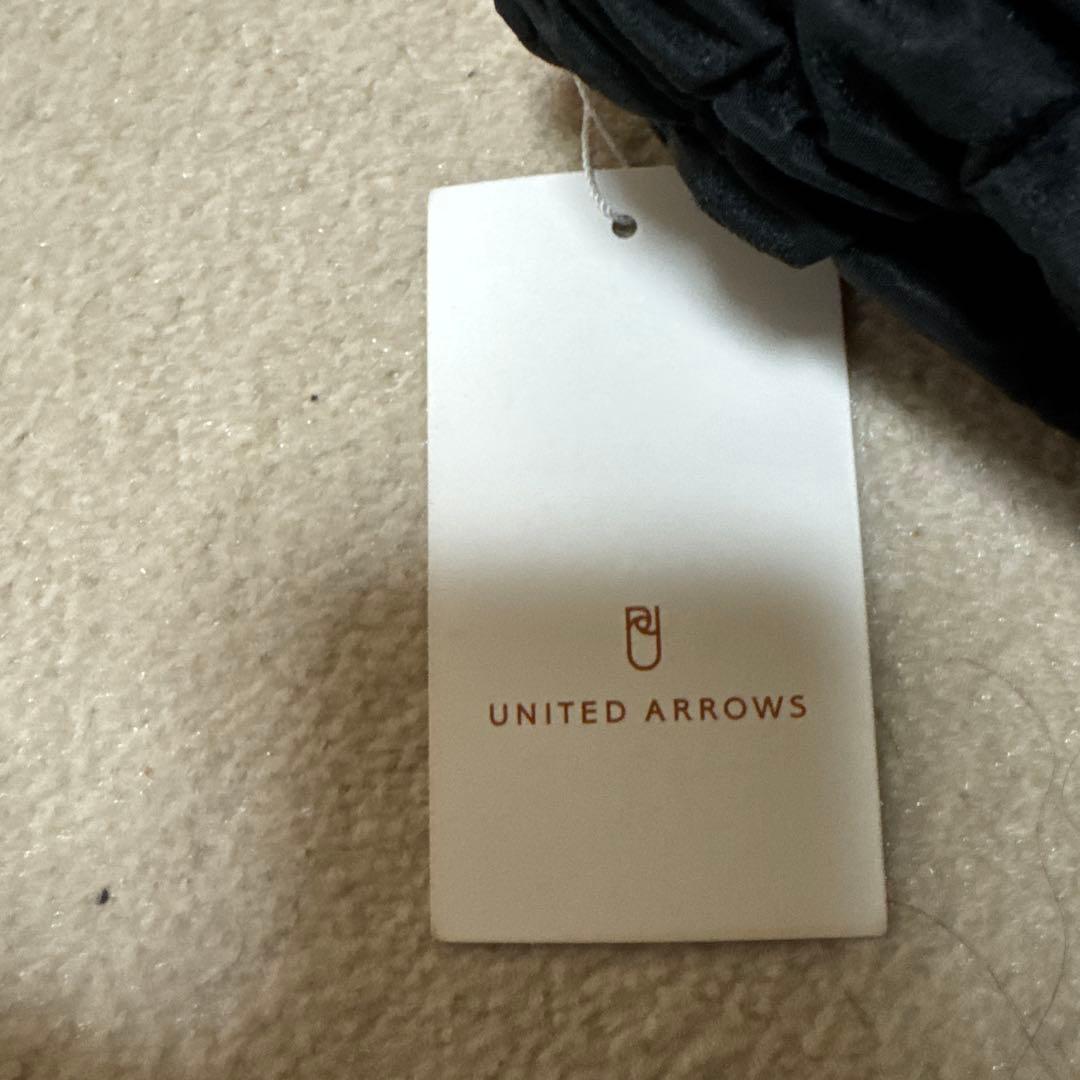 UNITED ARROWS 姫系フレアスカート 黒