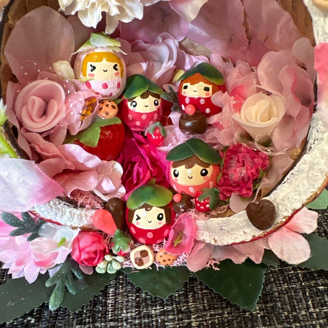 ひ〜ろりん☆さま専用　イチゴ、フルーツ妖精