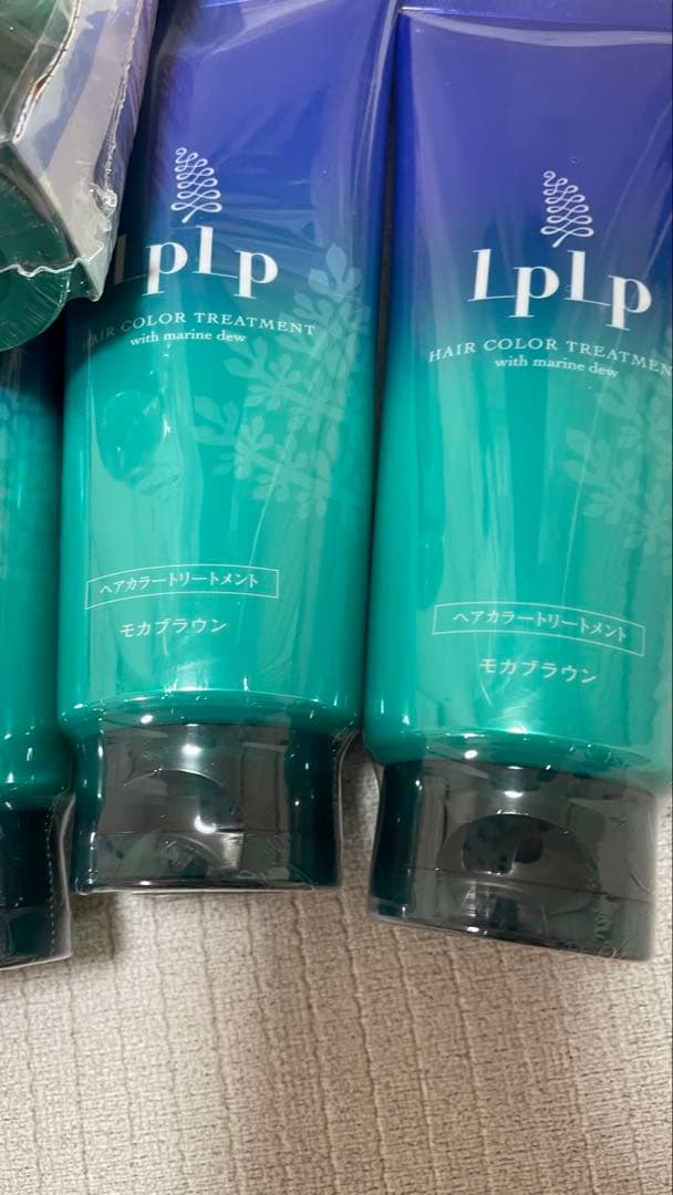 ルプルプ ヘアカラートリートメント ５本セット