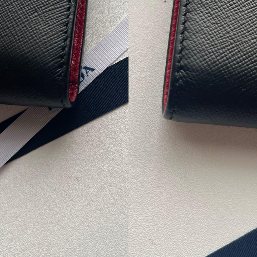 250 美品 PRADA プラダ 2つ折り財布
