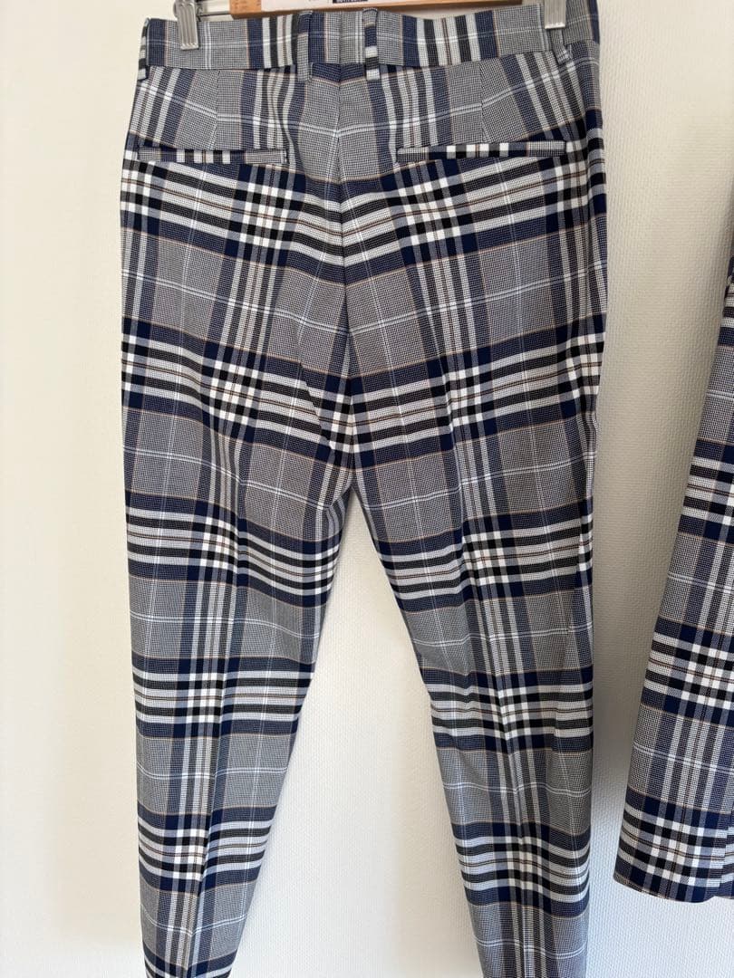 ZARA MAN チェック柄スーツセット 新品未使用品