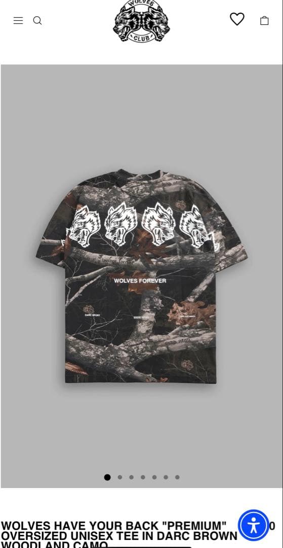 ダルクスポーツ　OVERSIZED UNISEX TEE