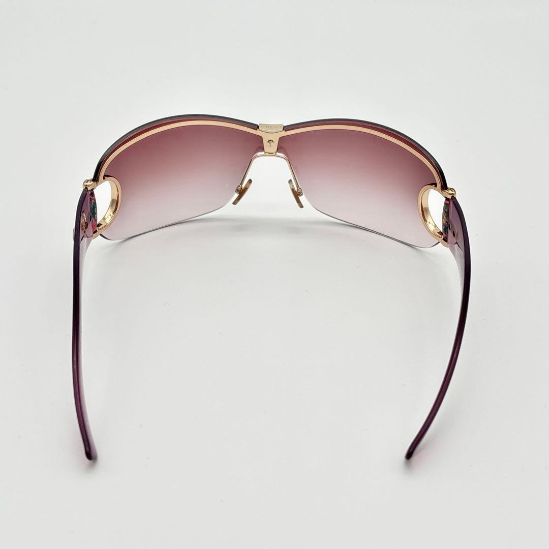 小物 GUCCI Pink Shield Sunglasses w/ Case