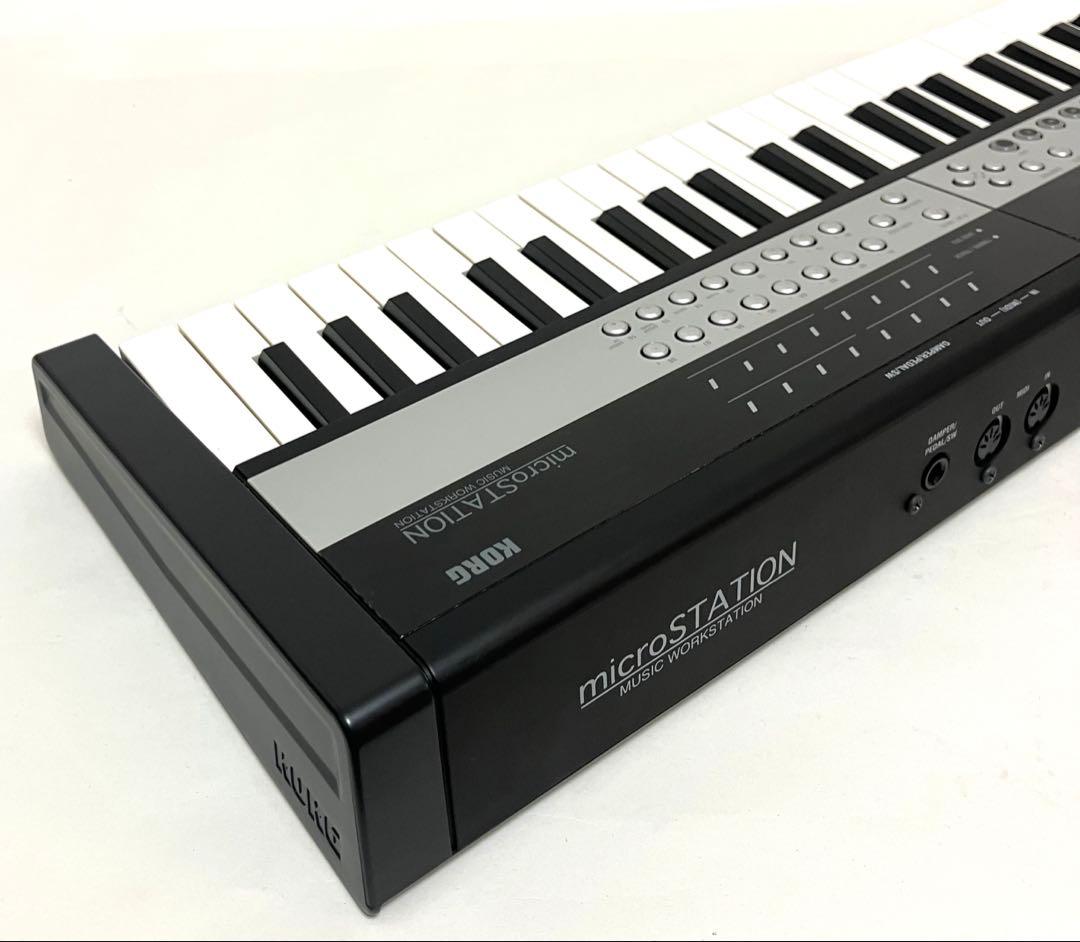 動作保証 KORG micro STATION MW1 ペダル 取説 ケース付