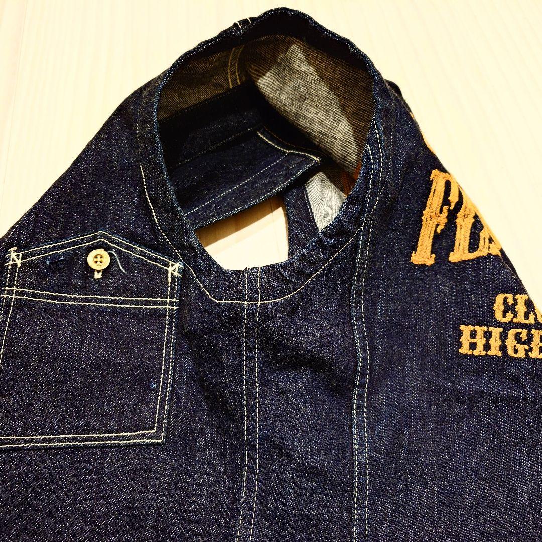 美品 FLATHEAD DENIM WORK VEST JAPAN MADE