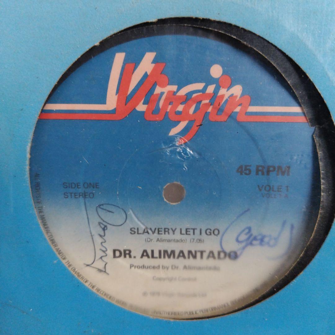 UKオリジナル盤Dr. Alimantado Slavery Let I Go