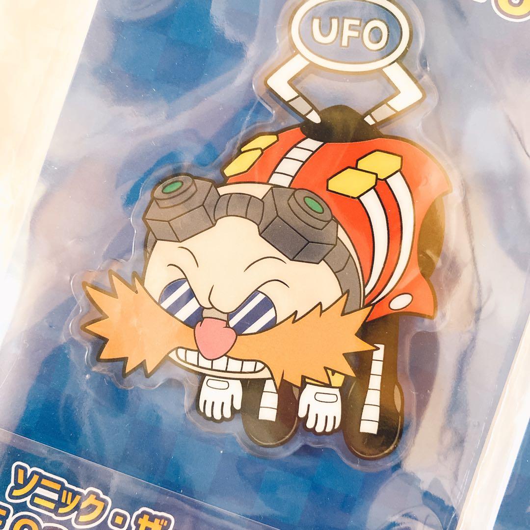 UFOつままれアクリルキーホルダー　ソニックザヘッジホッグ　全種コンプリート新品