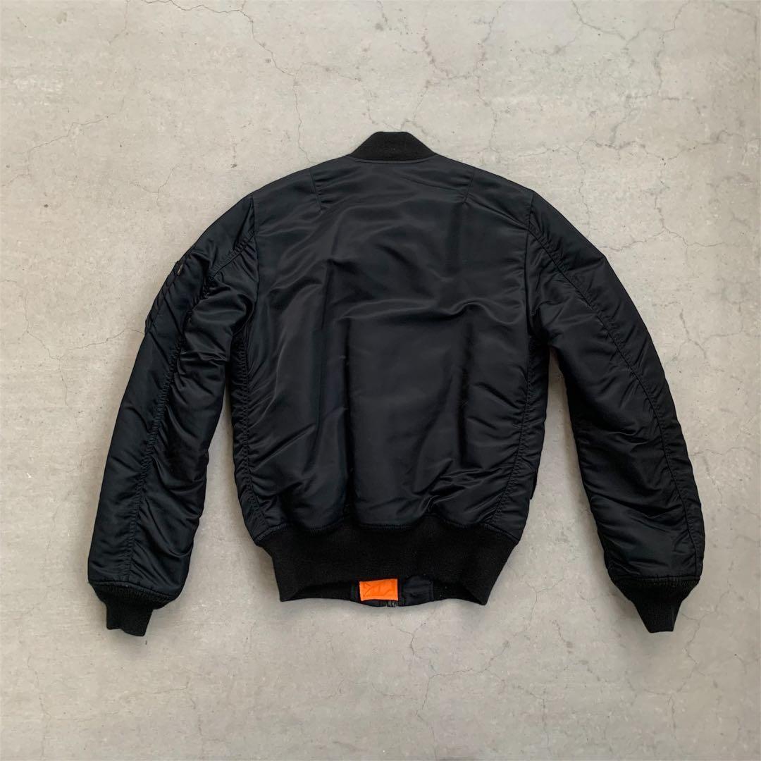 【極美品✨】ALPHA INDUSTRIES MA-1 フライトジャケット 黒