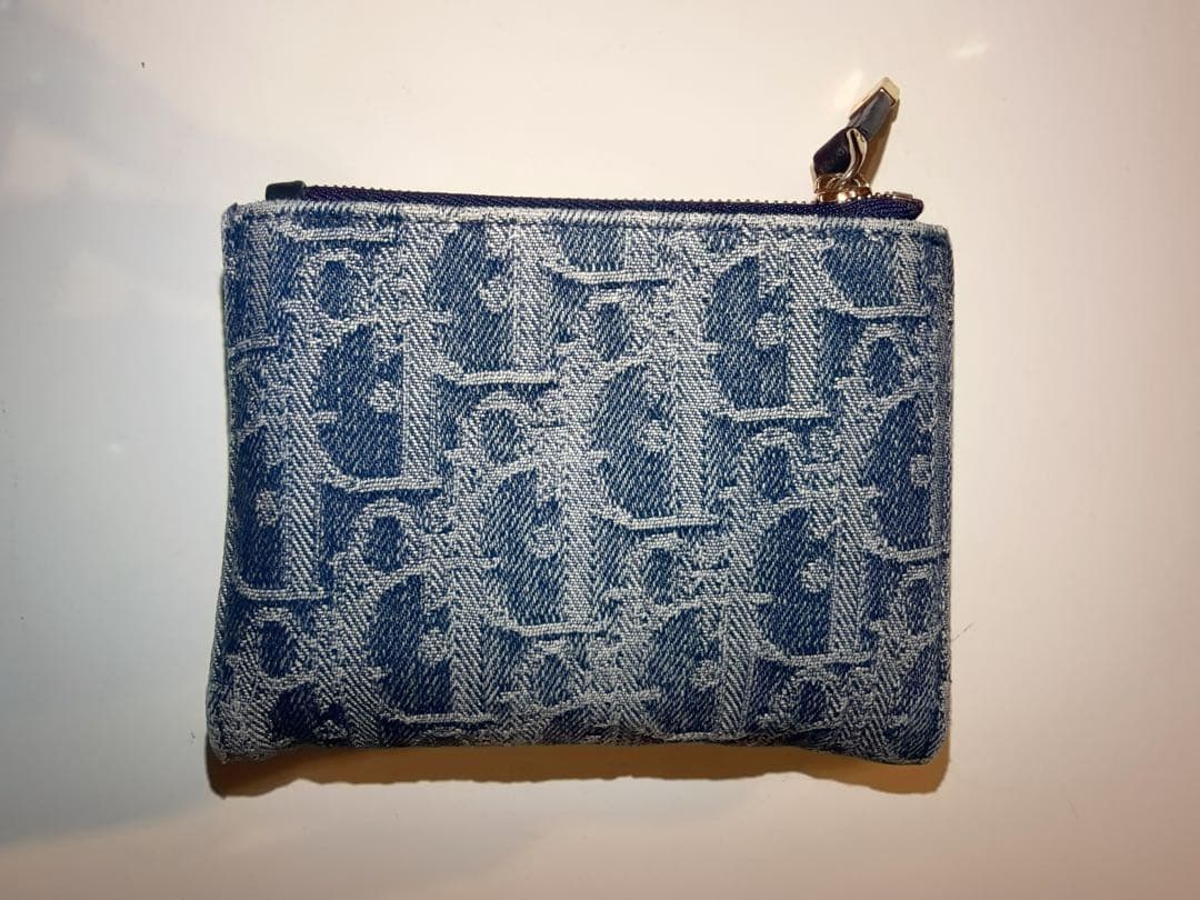 Christian Dior 二つ折り財布 デニム