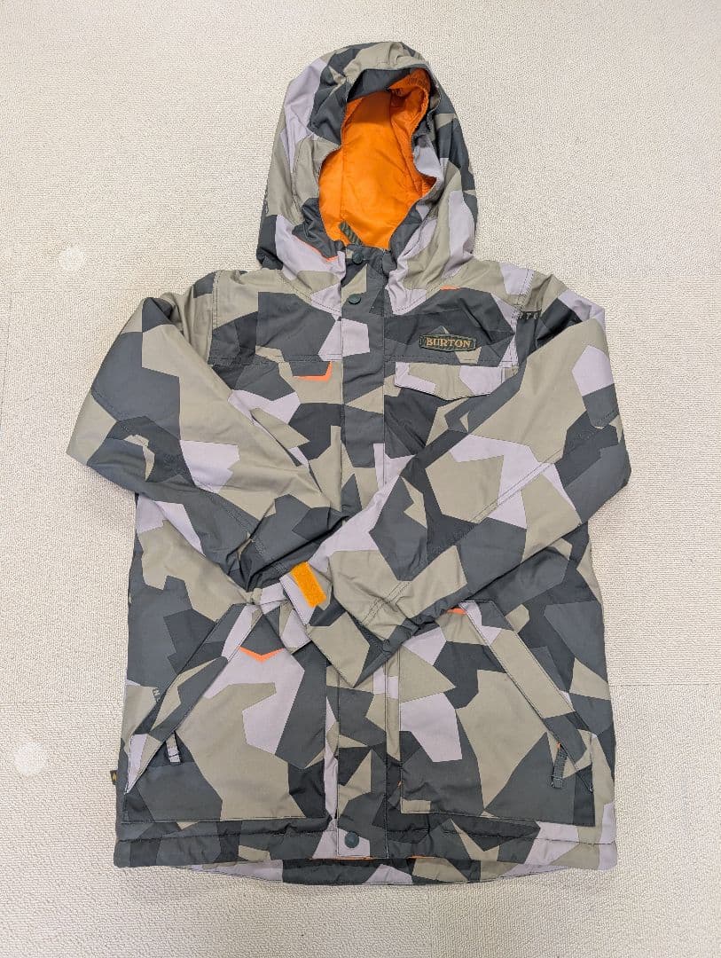 BURTON スノーボードウェア上下セット XL 迷彩 スキーウェア バートン
