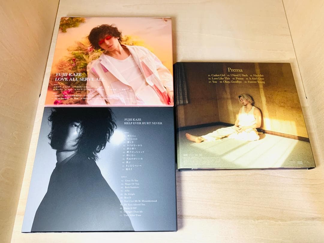 【正規品】 藤井風 CD アルバム 全3枚 セット 初回限定盤