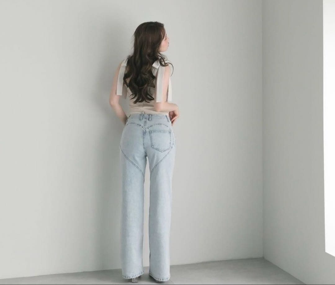♡ANDMARY♡Heart hip denim