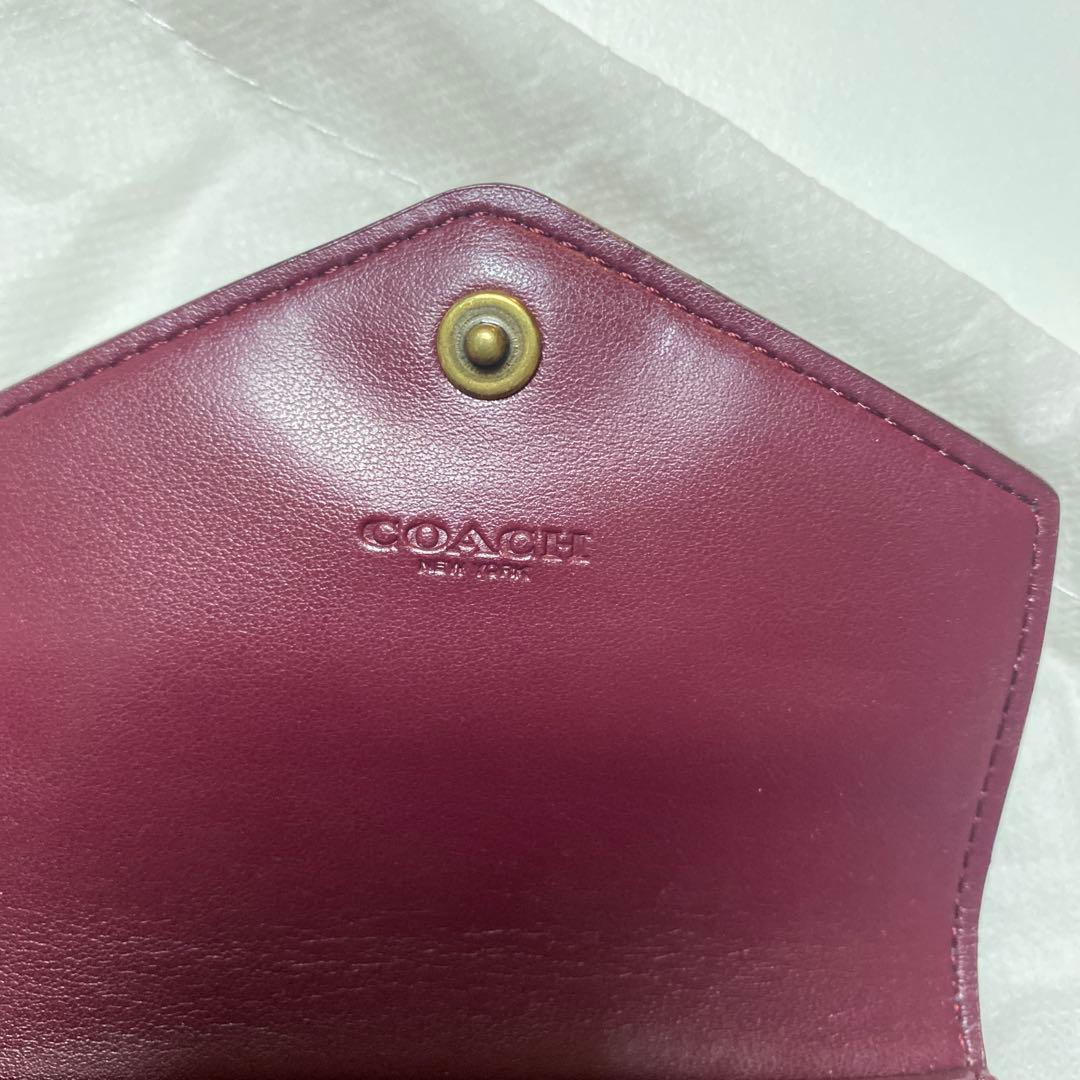 ピコさま専用　コーチcoach 財布　リンゴ　新品未使用