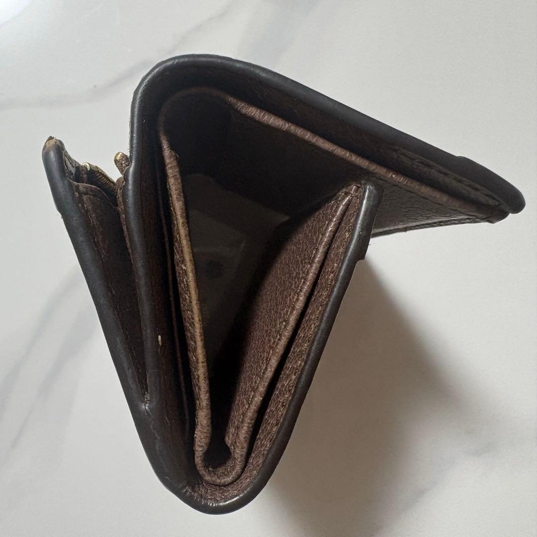 M*r様 GUCCI GGキャンバス 三つ折り財布