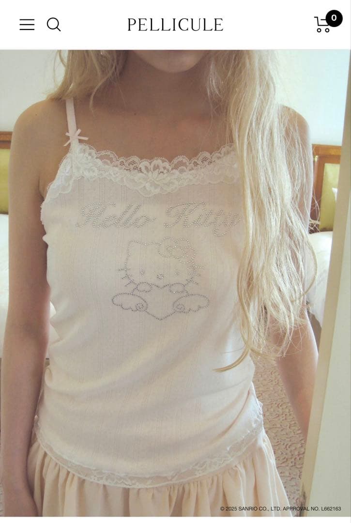 pc agkitty camisole ペリキュール Pellicule