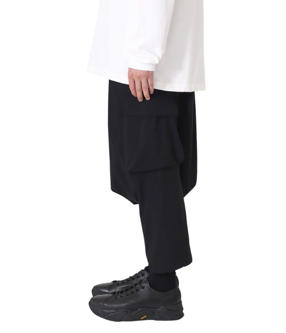 FUMITO GANRYU サルエル ナイロン カーゴパンツ size:2