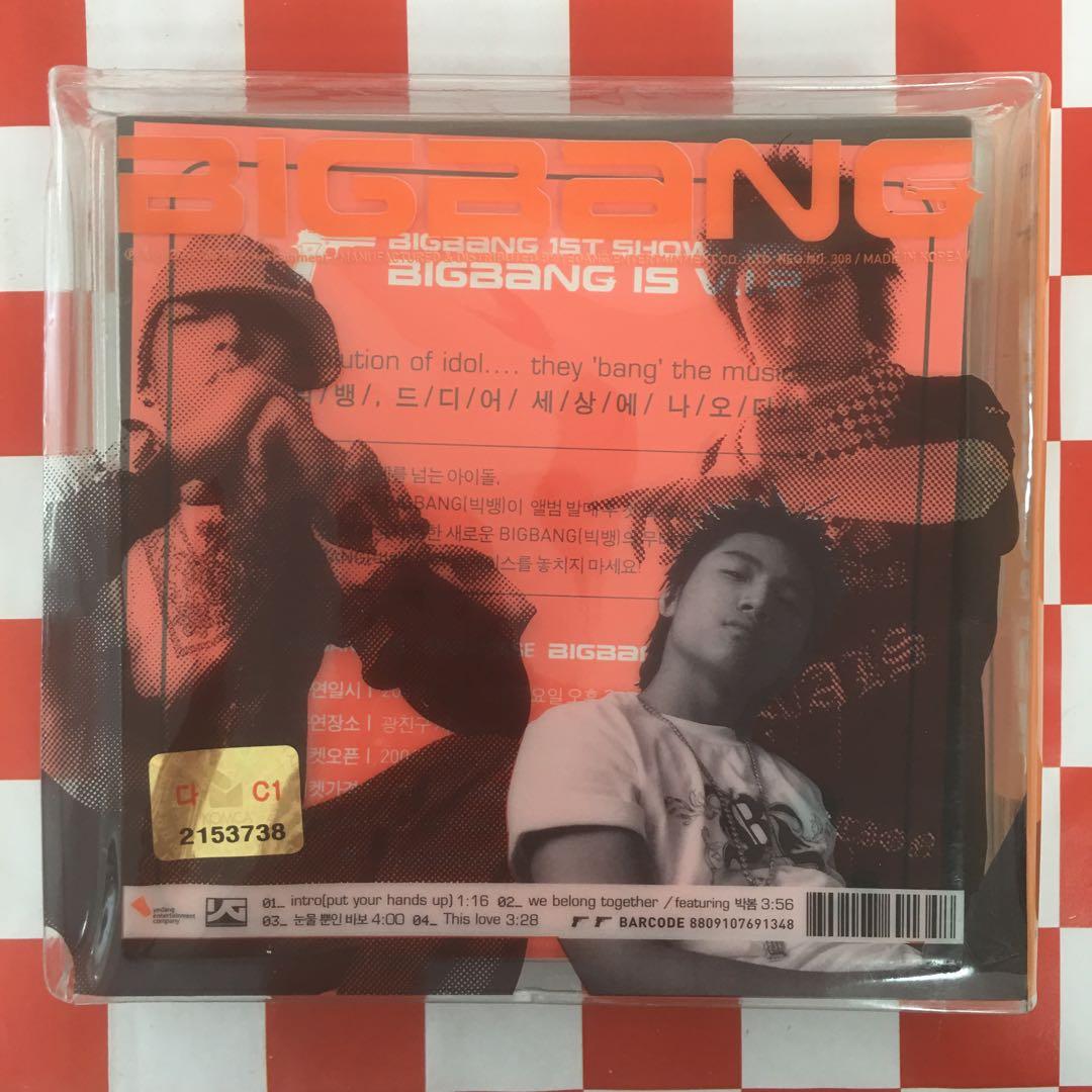 【SP10599】BIGBANG 01 FIRST SINGLE ALBUM