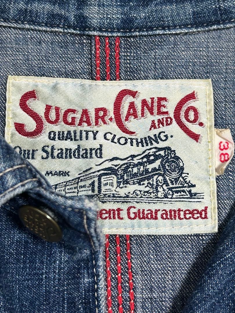 SUGAR CANE & CO. デニムカバーオール　38