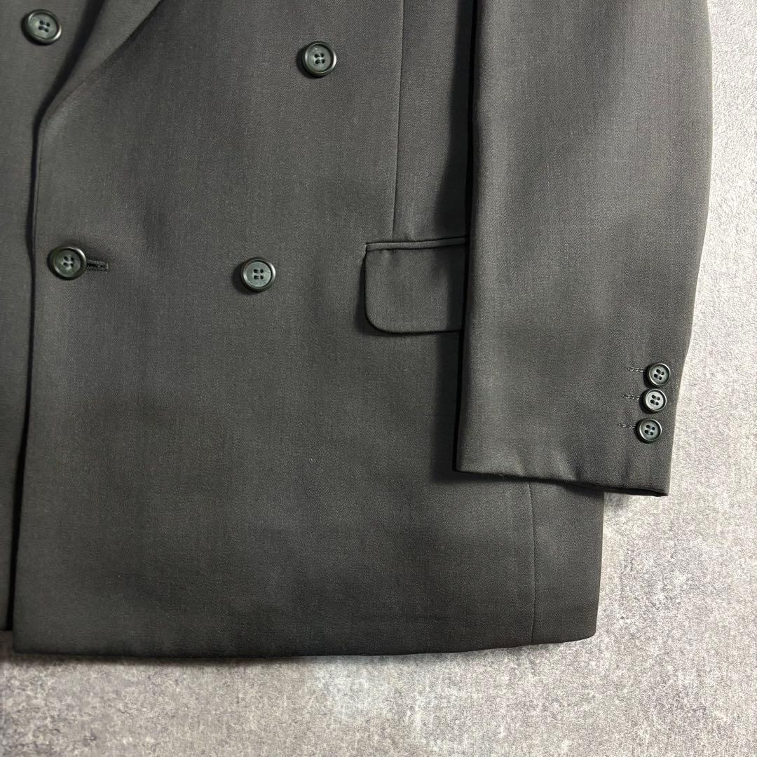 【LOST】セットアップ ダブルスーツ グレーカーキ GIVENCHYネクタイ