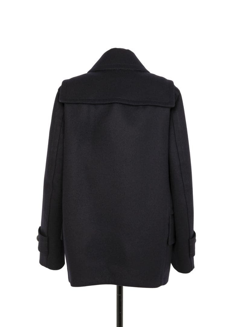 A*様 sacai Wool Melton Jacket D/NAVY size