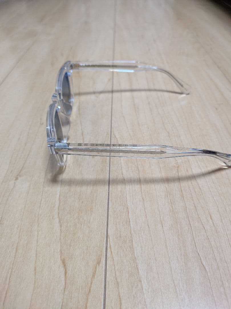 X*8様 MOSCOT GELT ゲルト クリアフレーム グラデーション ブルー