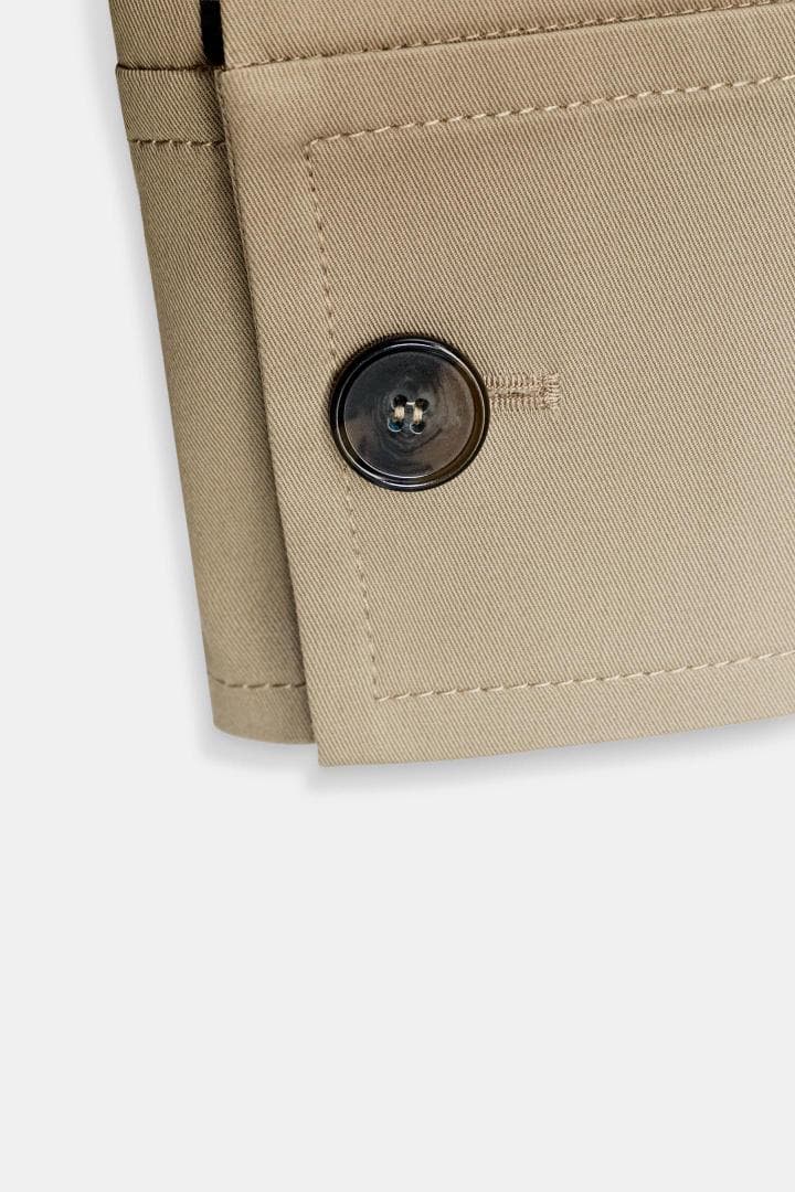 ZARA オーバーサイズスカーフディテールトレンチコート Sサイズ